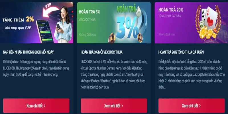 Tận dụng khuyến mãi we88
