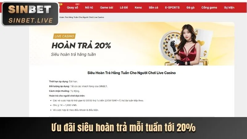Khuyến mãi nạp tiền hàng ngày và hàng tuần WE88